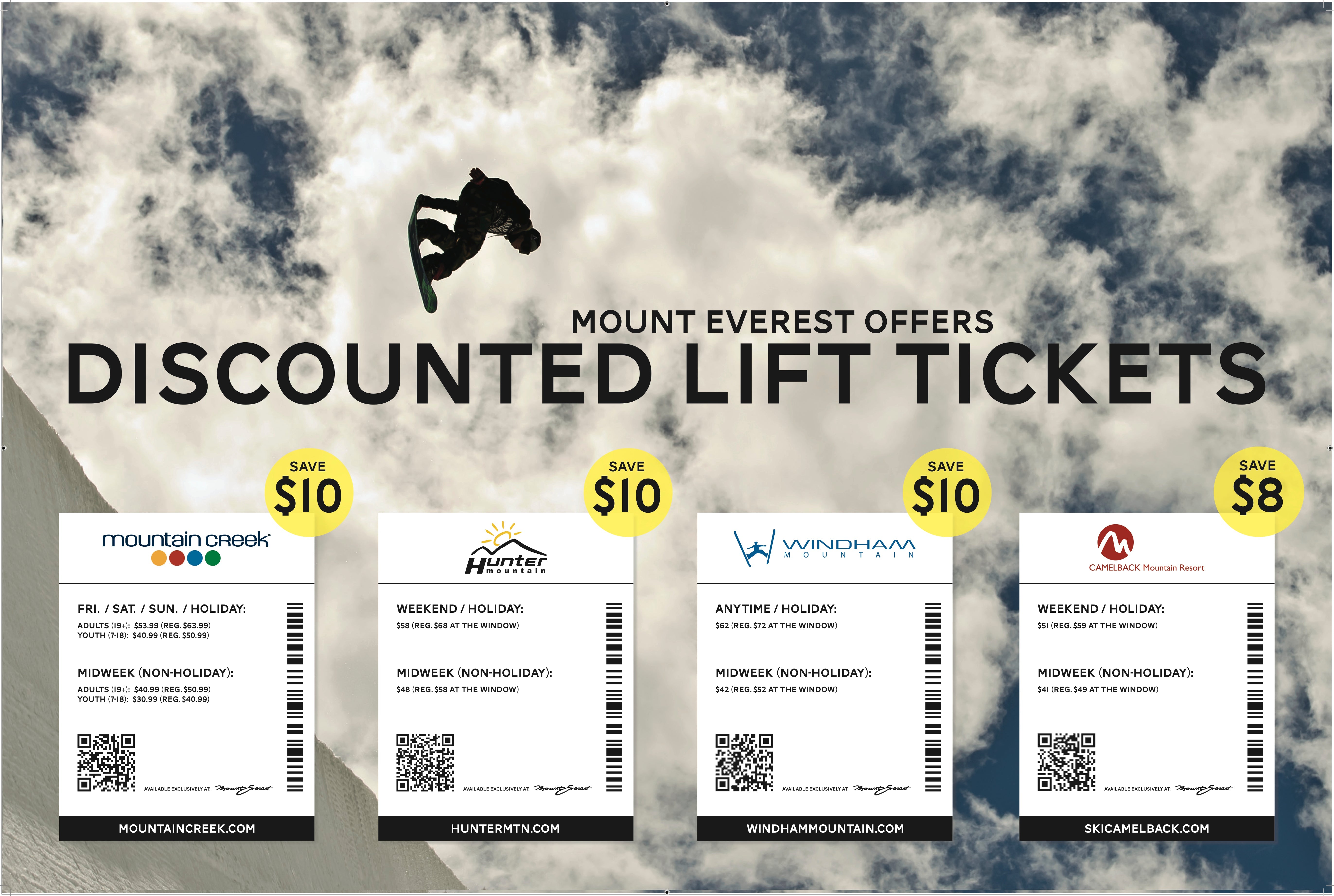 Save on Lift Tickets: Purchase at the Shop