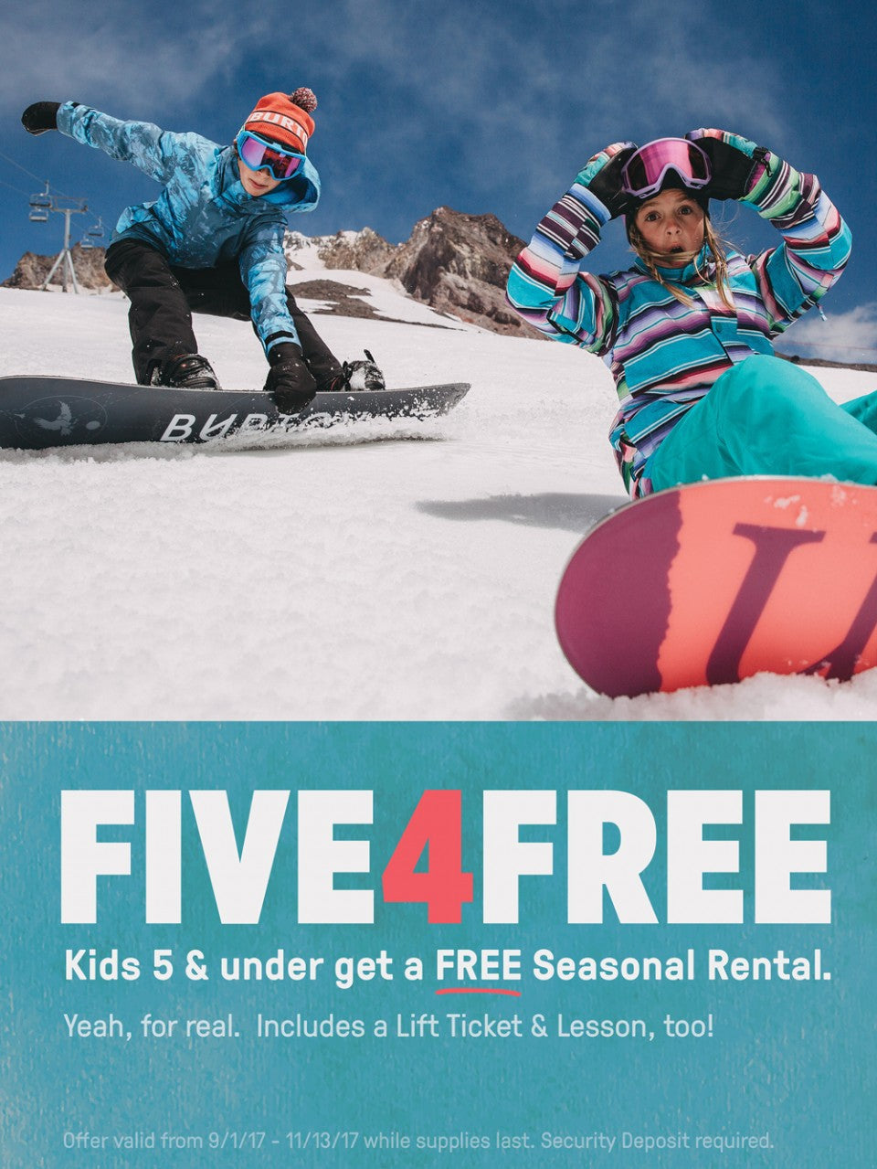 Introducing the FIVE4FREE Lease Event