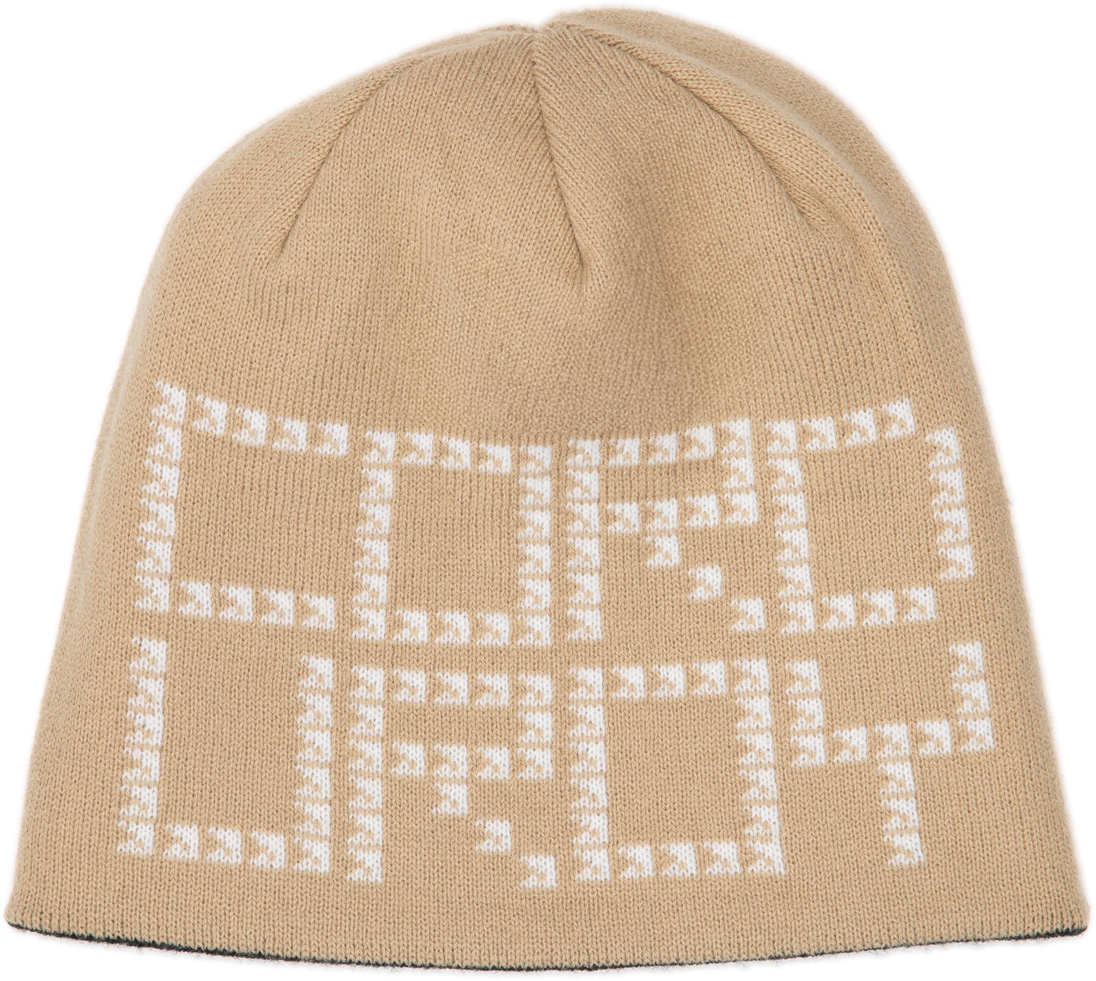 Corduroy Shadow Plaid Reversible Skully Beanie