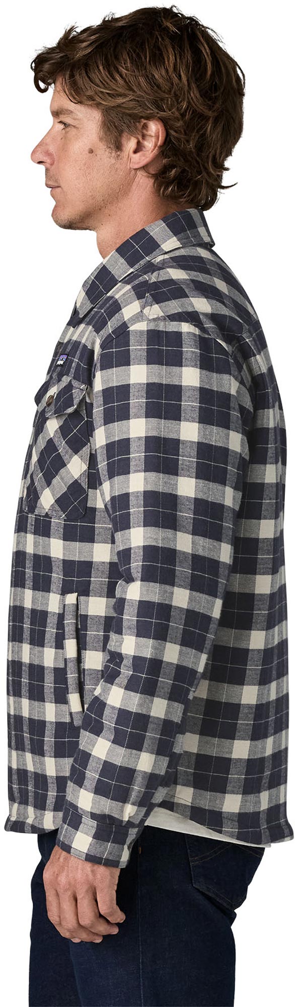 Patagonia Mens LW Insulated Fjord Flannel Shirt