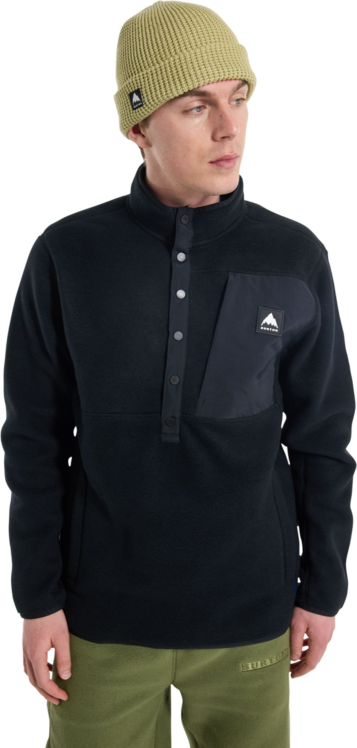 Burton Mens Cinder Pullover Fleece