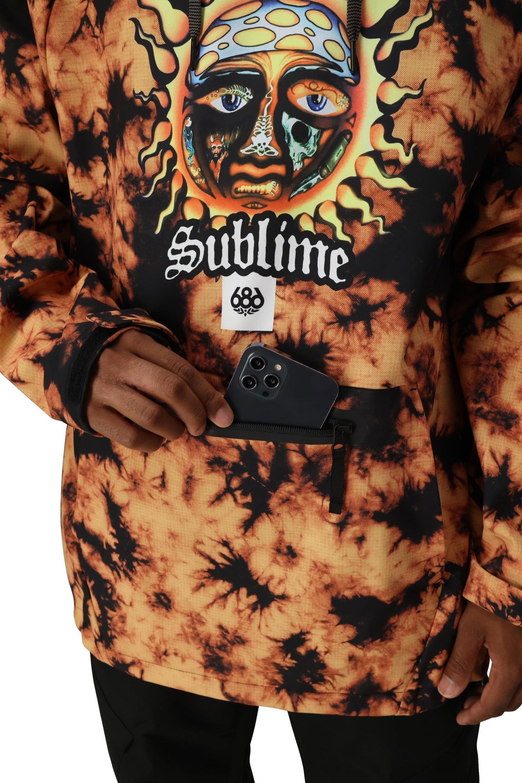 686 Mens Waterproof Hoody