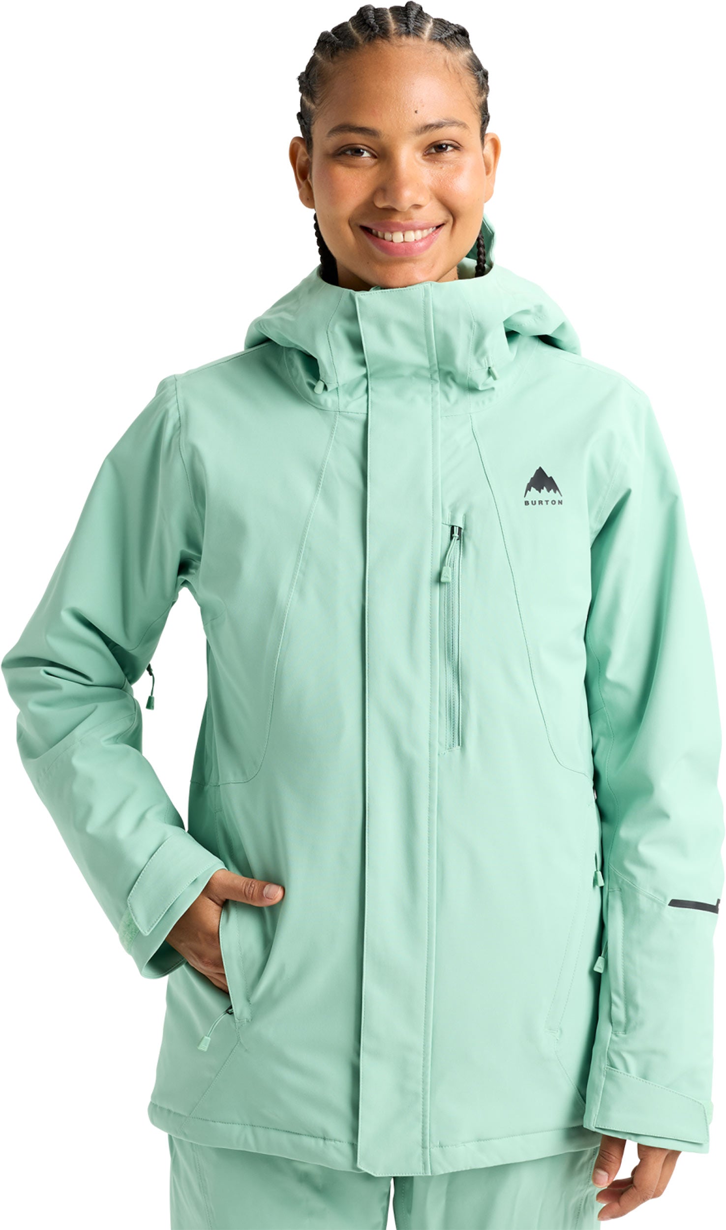 Burton Womens Reserve 2L Insulated Stretch Slim Snowboard Jacket