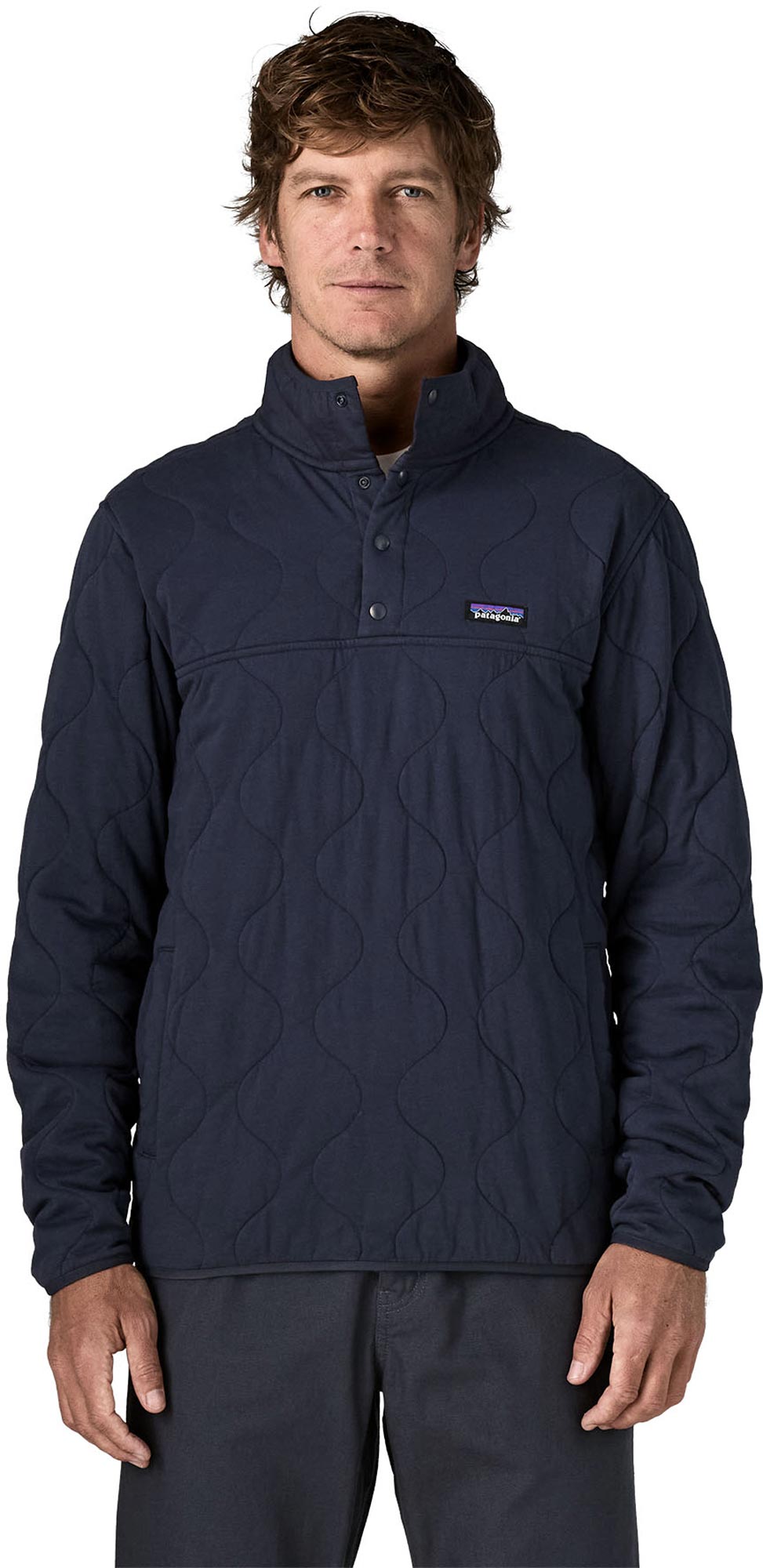 Patagonia Mens Daily Quilted Snap-T Pullover