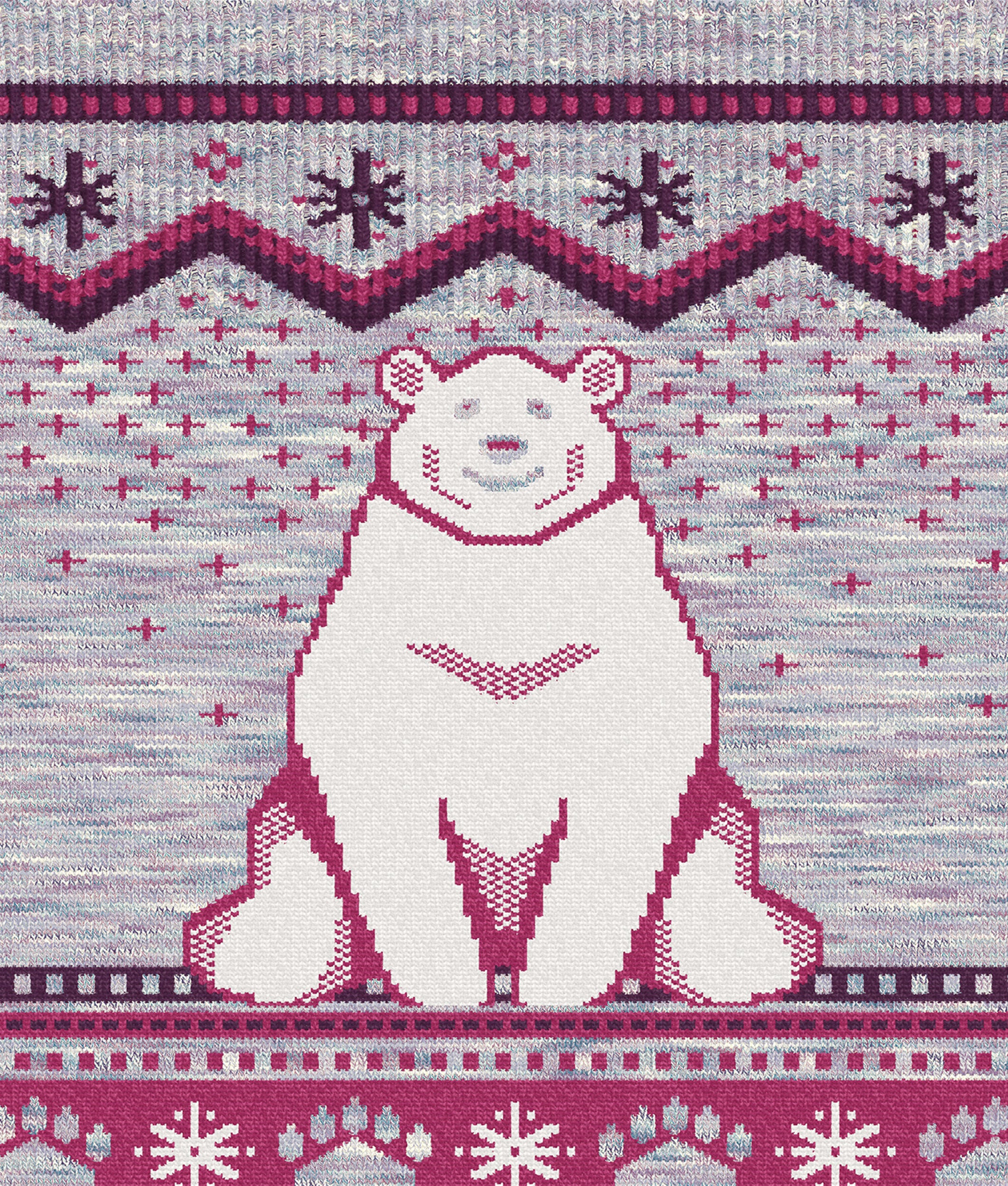 Smartwool Wintersport Full Cushion Polar Bear Ski Sock