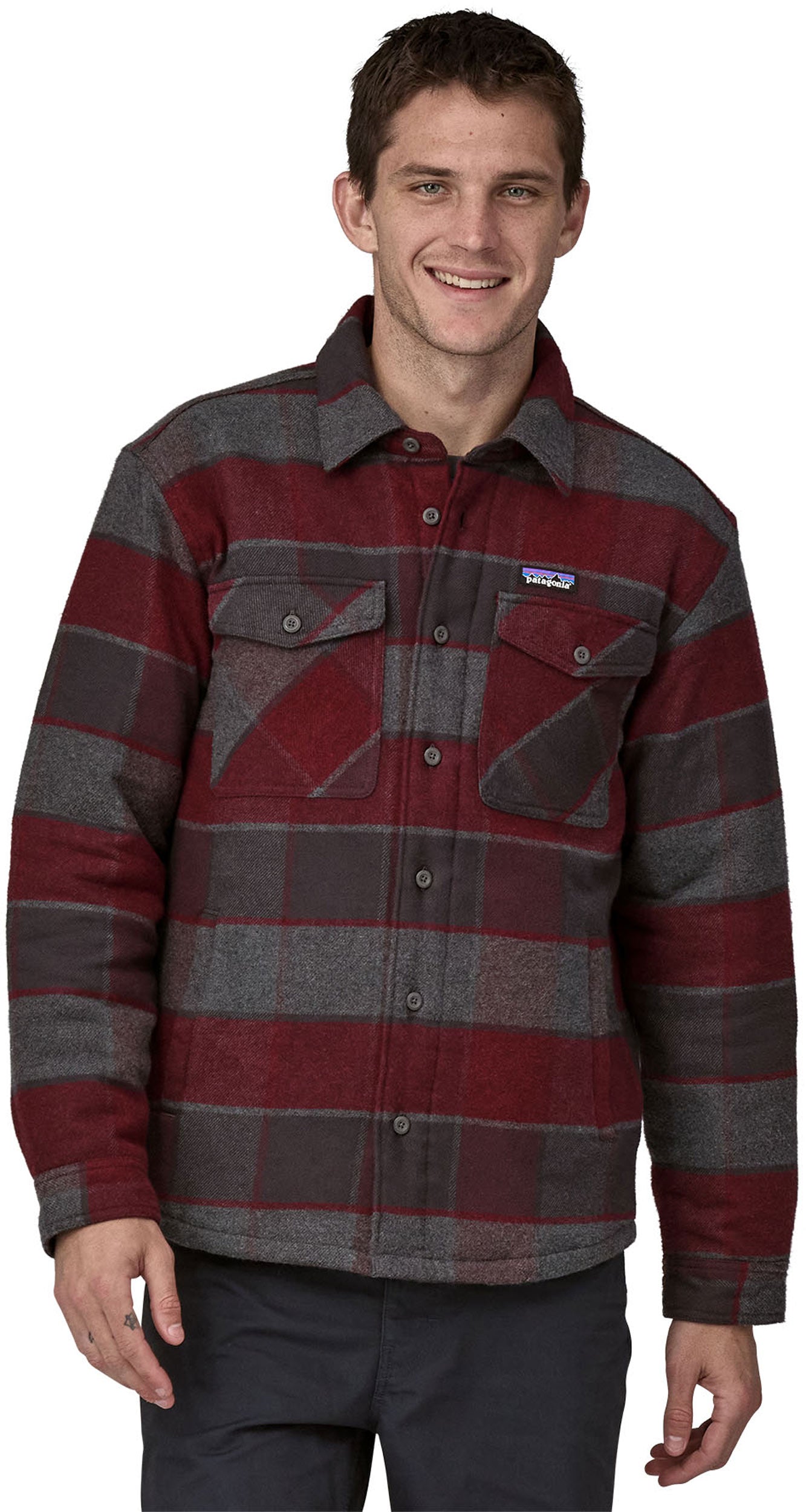 Patagonia Lightweight Insulated Fjord Flannel Shirt - Mens 2025