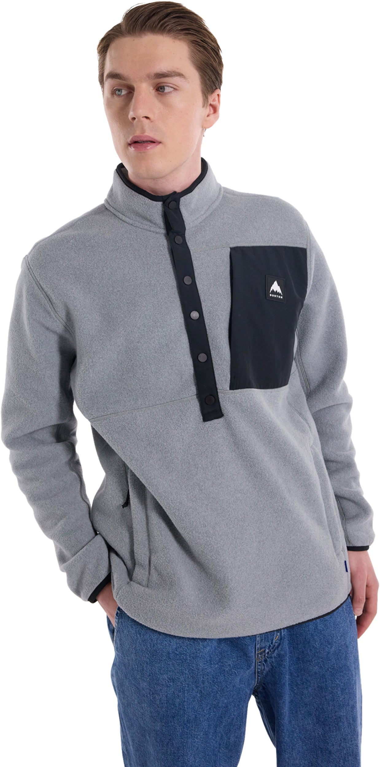 Burton Mens Cinder Pullover Fleece