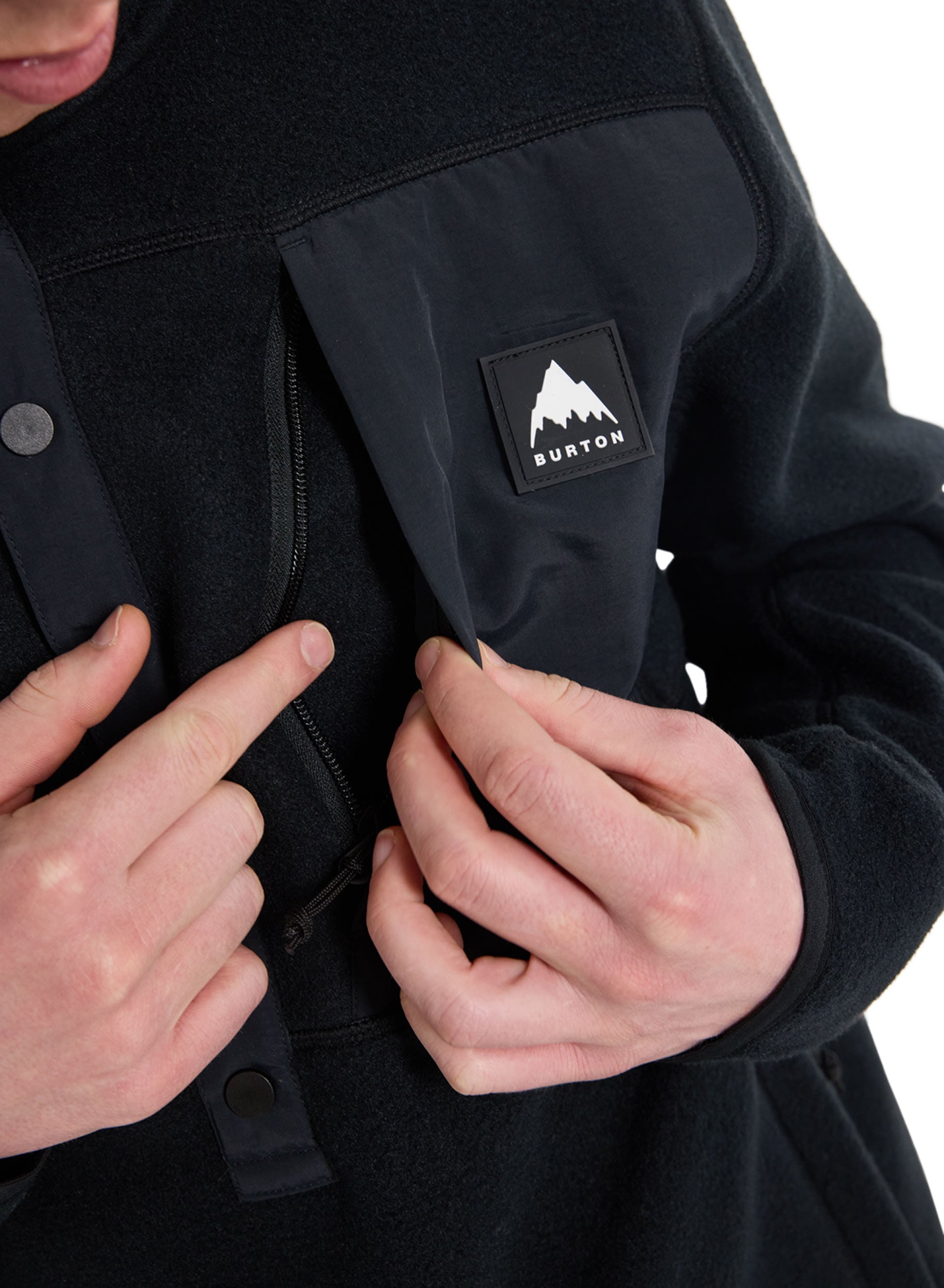 Burton Mens Cinder Pullover Fleece