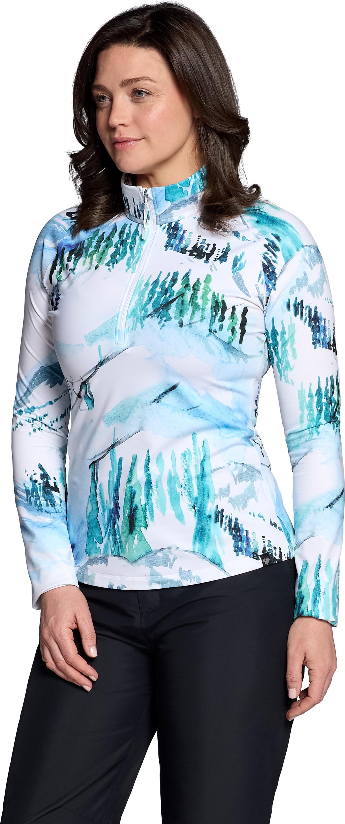 Obermeyer Oly Baselayer Zip Top - Womens
