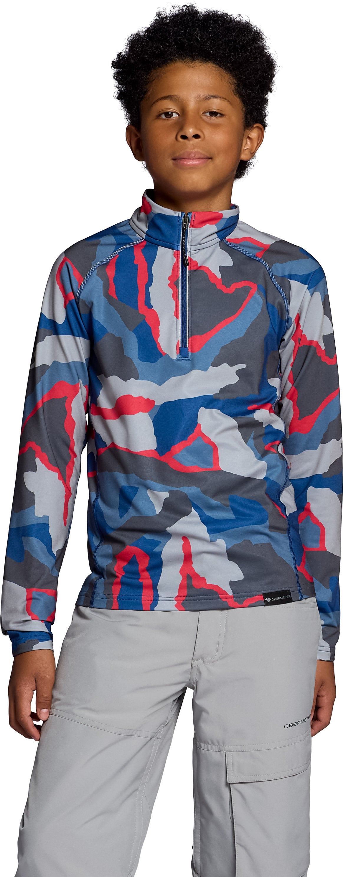 Obermeyer Teen Oly Baselayer Zip Top