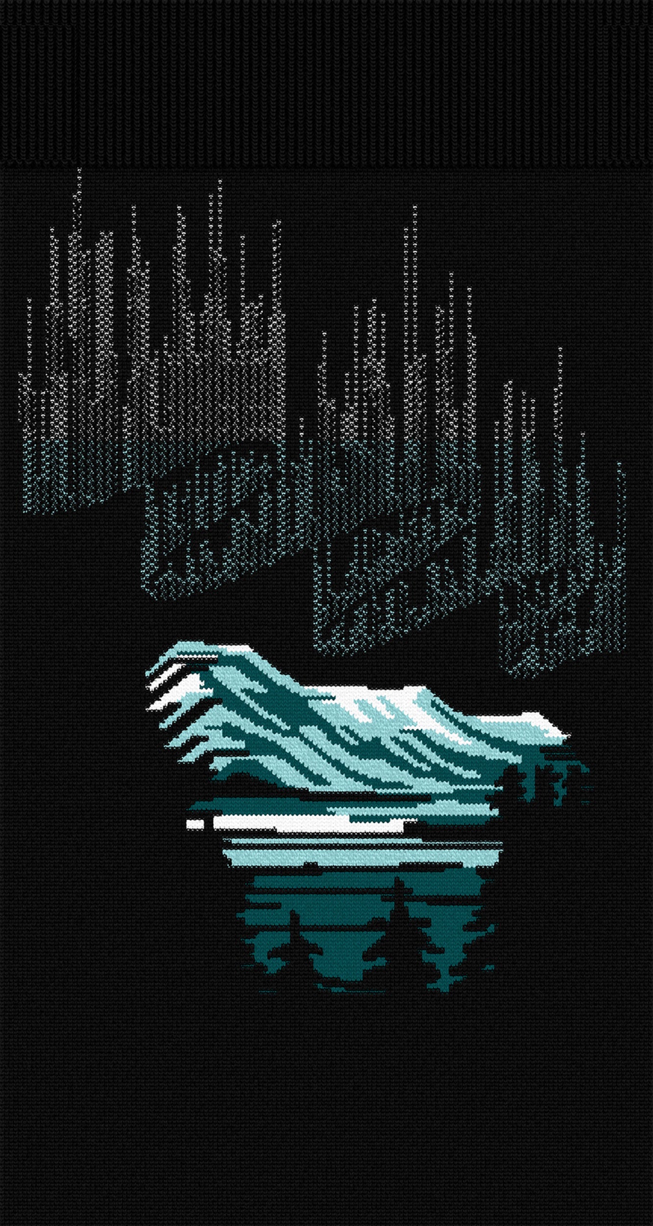 Smartwool Ski Full Cushion Alpine Auroras OTC Ski Sock - Womens