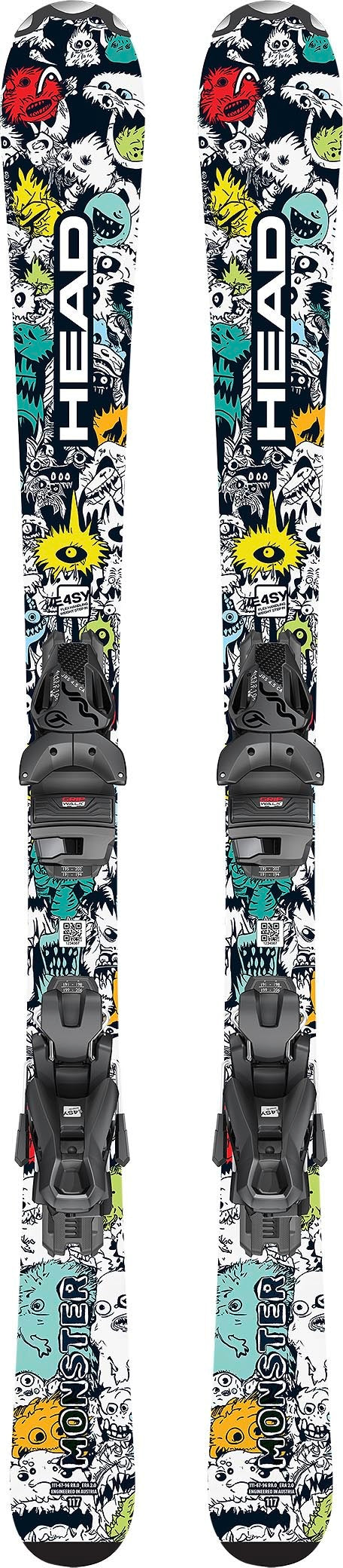 Head Monster Easy Ski + JRS 4.5 GW Ski Binding