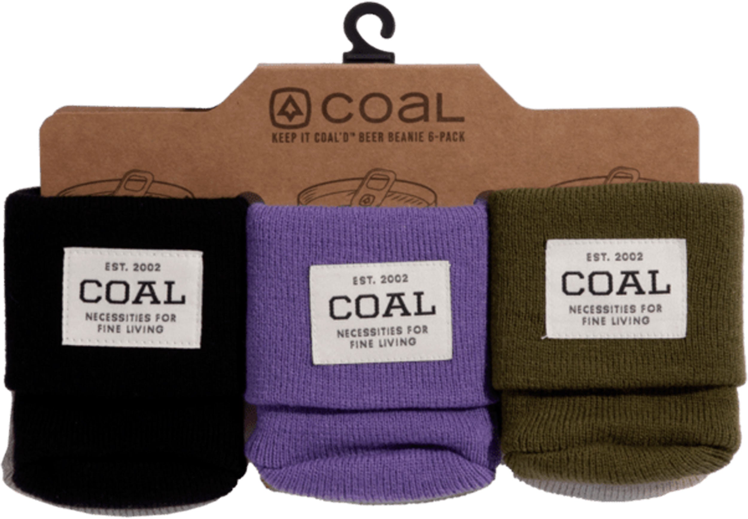 Coal The Beer Beanie Koozie - 6 Pack 2025