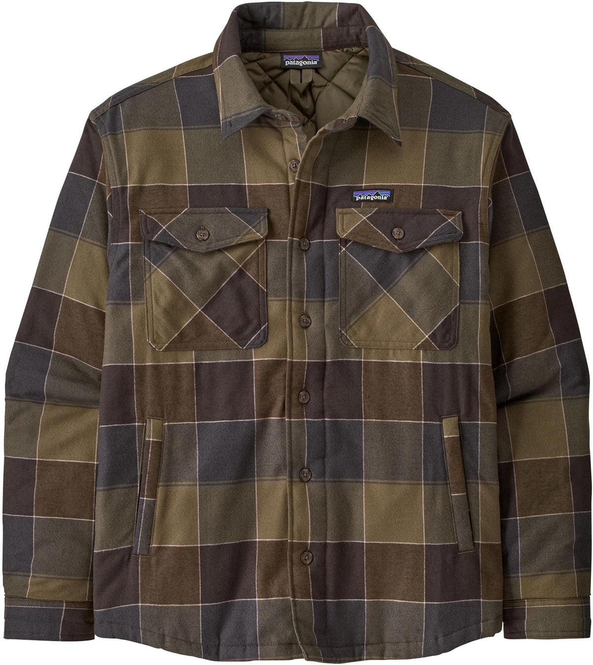 Patagonia Mens LW Insulated Fjord Flannel Shirt