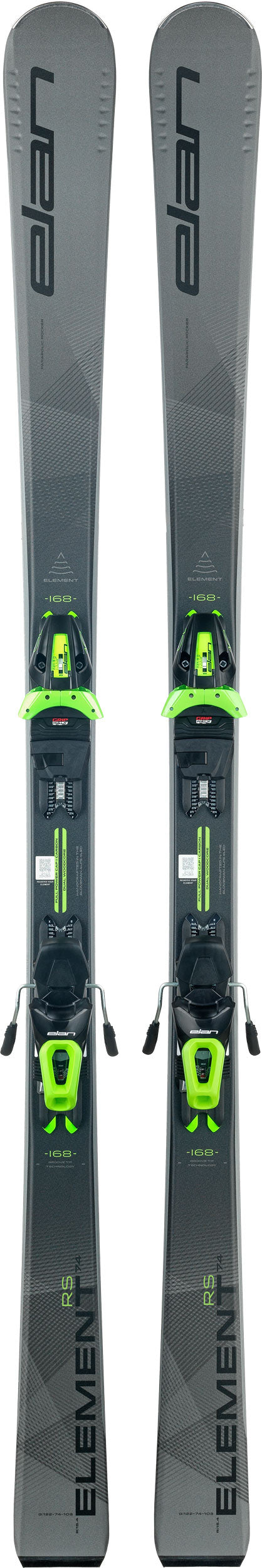 Elan Element 74 RS Ski + EL 10.0 GW Ski Binding 2025