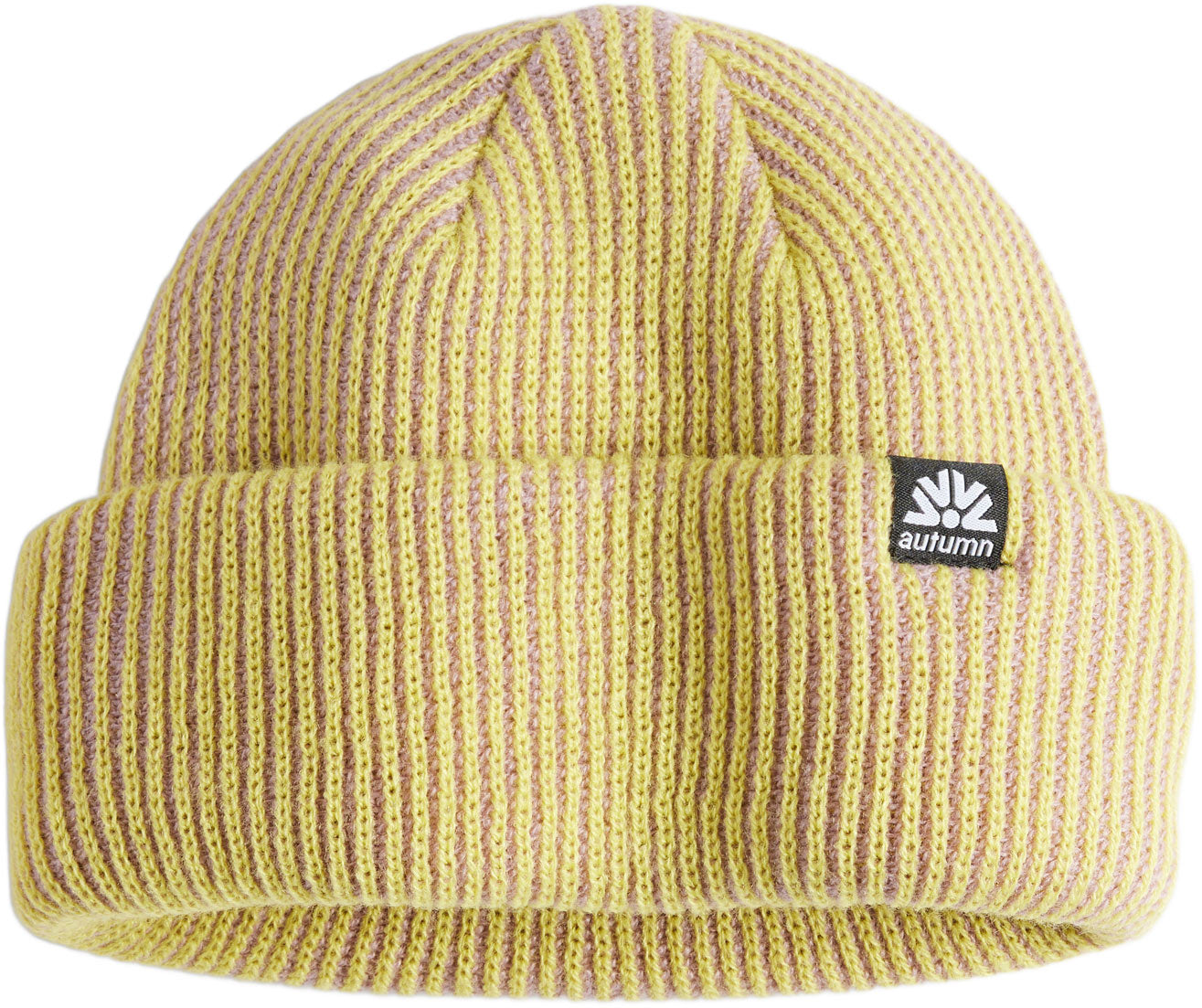 Autumn Cord Double Roll Beanie