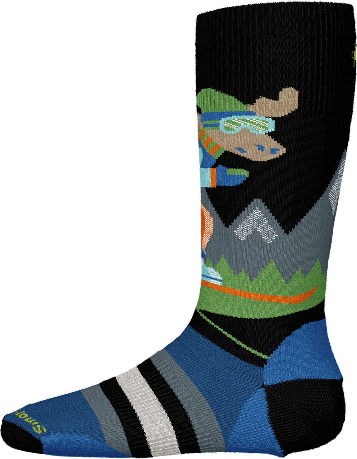 Smartwool Wintersport Full Cushion Mountain Moose OTC Sock - Kids
