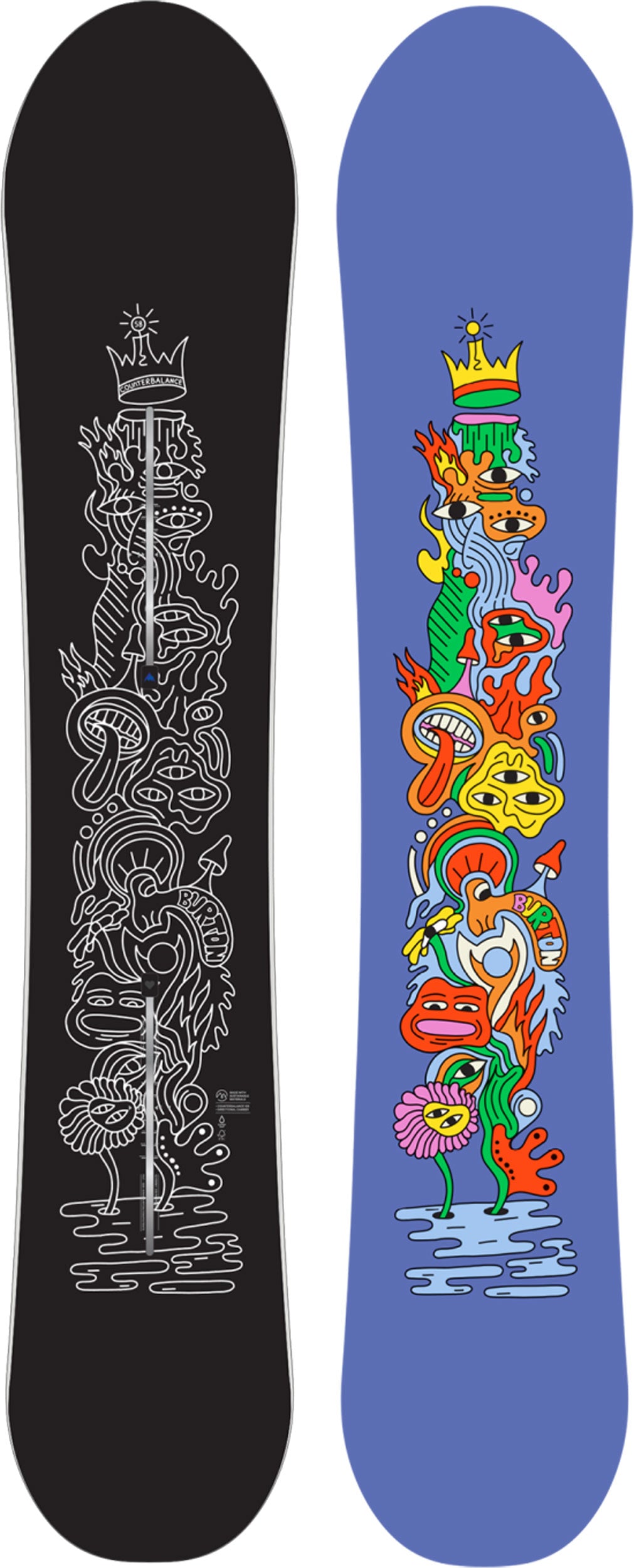 Burton Counterbalance Camber Snowboard - Wide