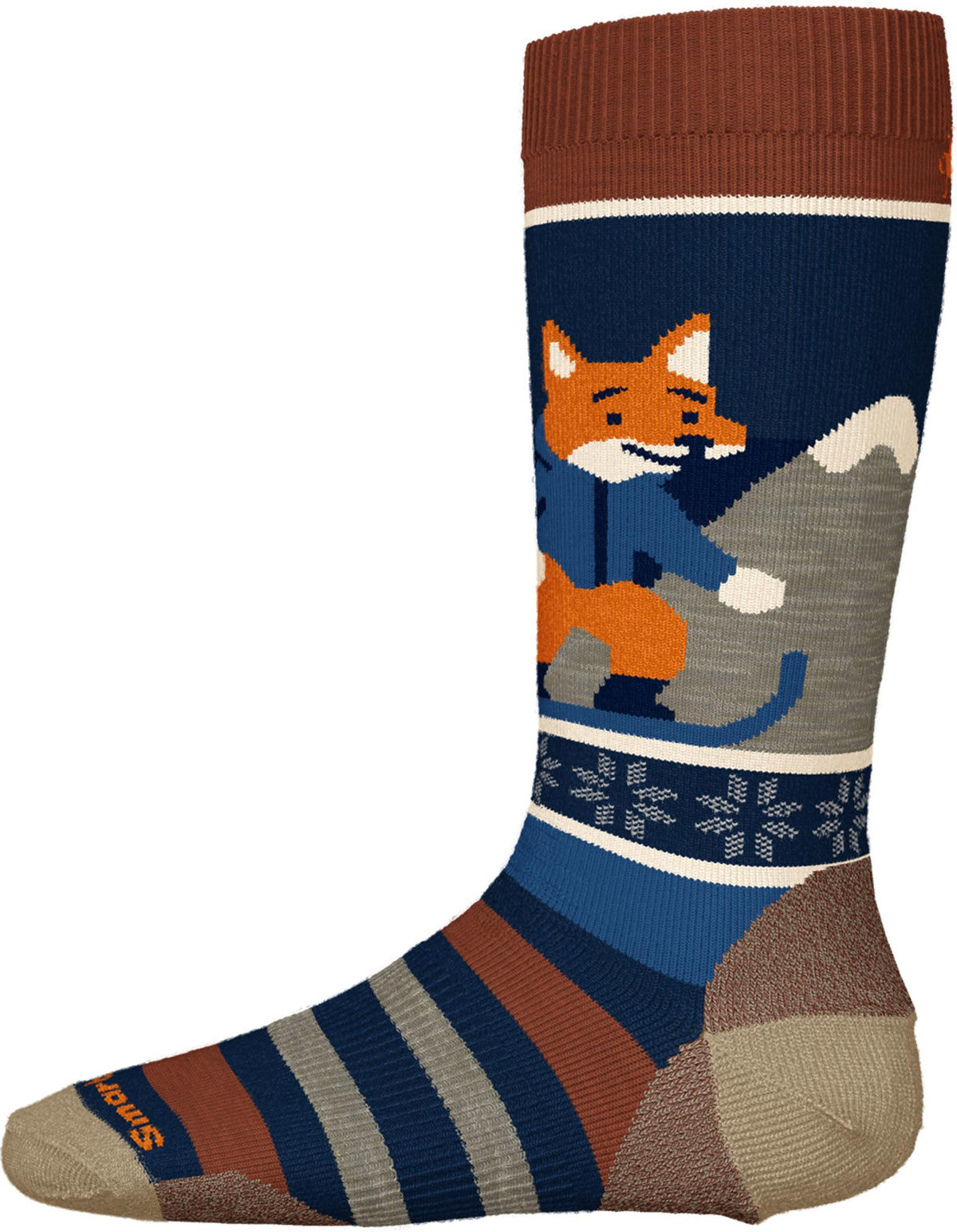 Smartwool Wintersport Full Cushion Fox Glade OTC Sock - Kids