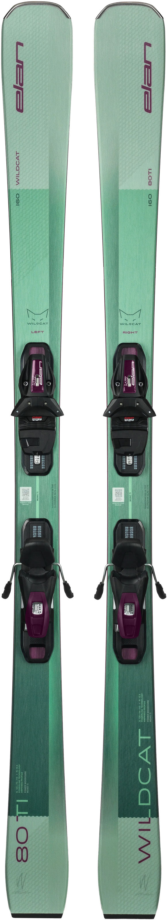 Elan Wildcat 80 Ti Ski + EL 9 Ski Binding