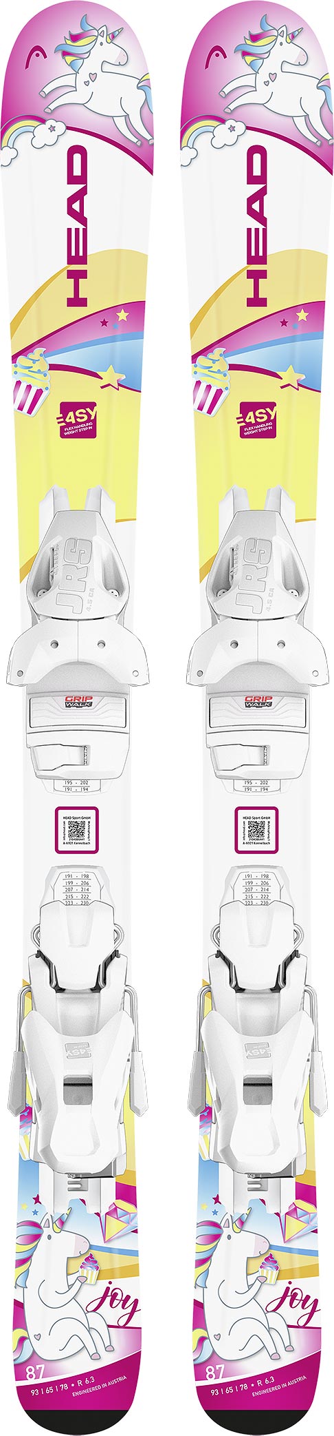 Head Unicorn Easy Ski + JRS 4.5 GW Binding