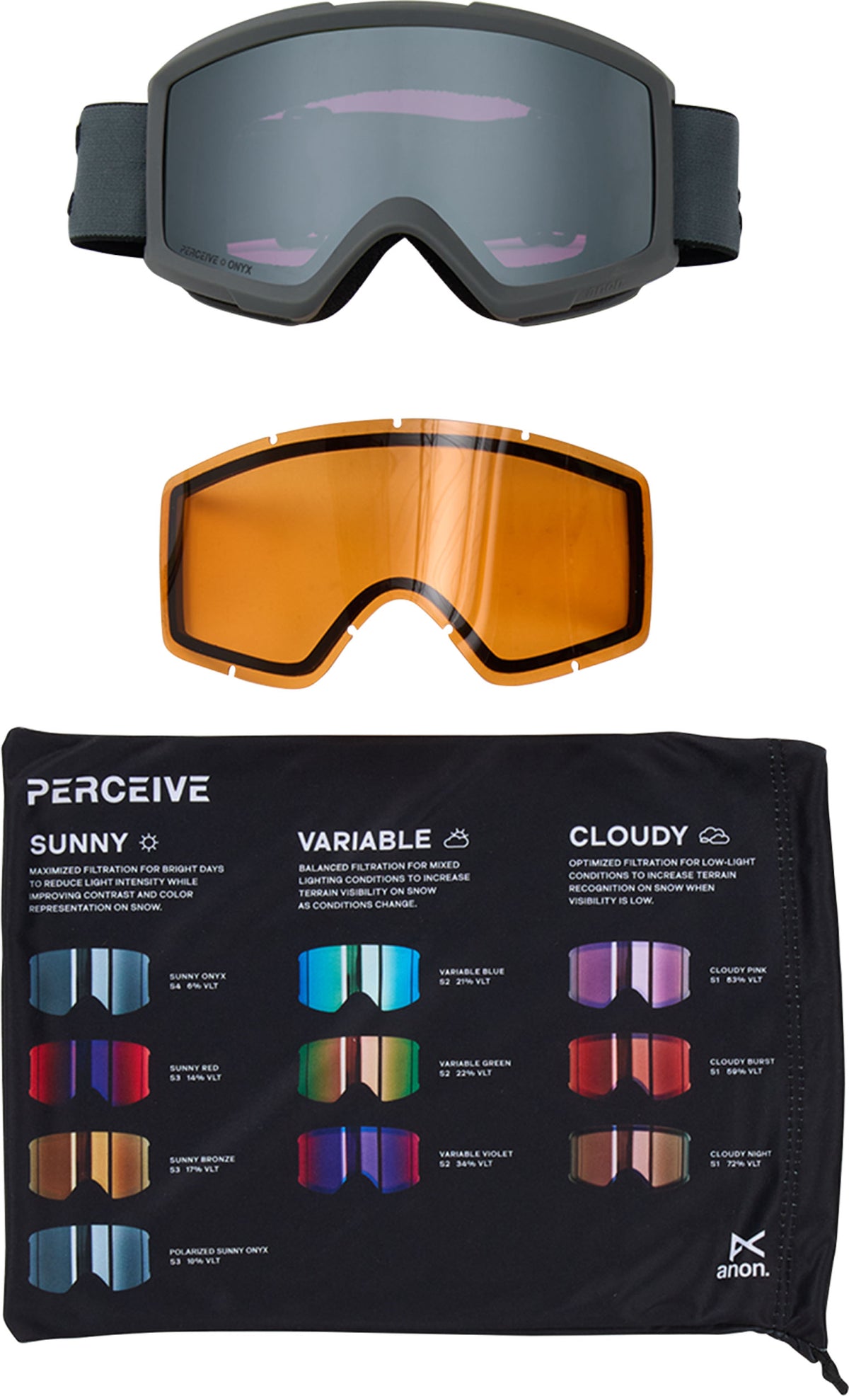 Anon Helix 2.0 Goggle + Bonus Lens