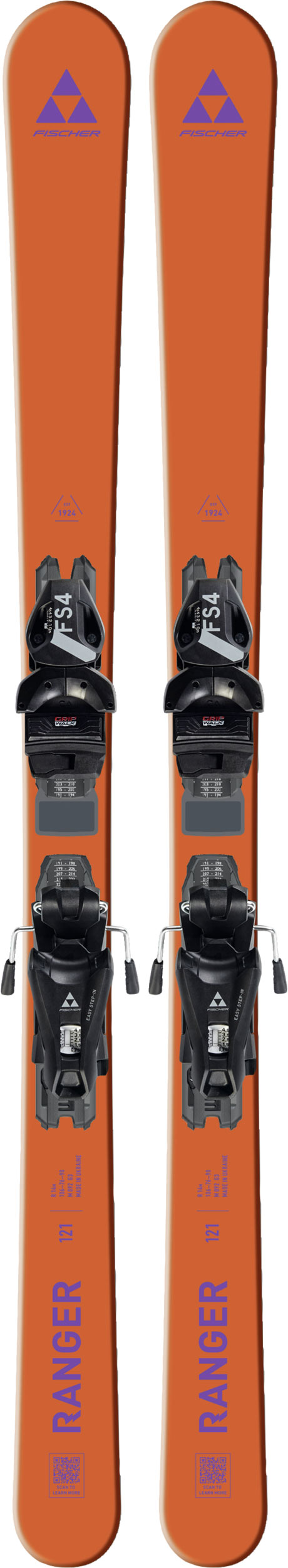 Fischer Ranger Team Ski + FS4 GW Ski Binding 2025