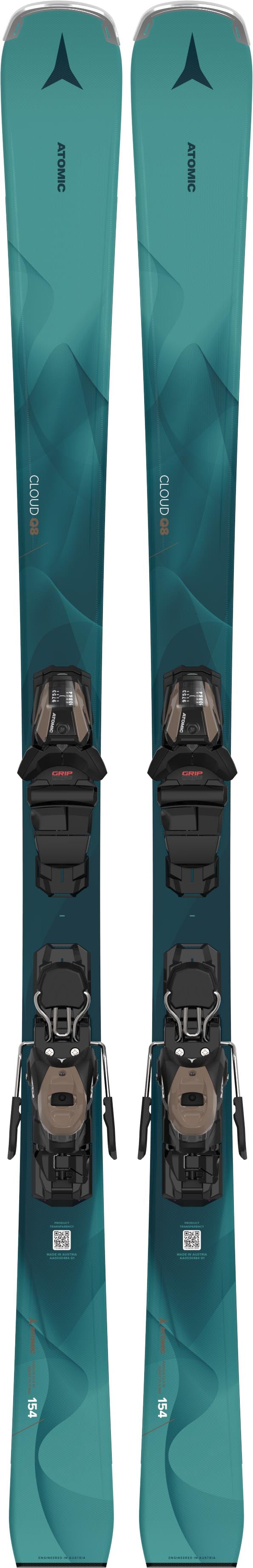 Atomic Cloud Q8 Ski + M 10 GW Ski Binding