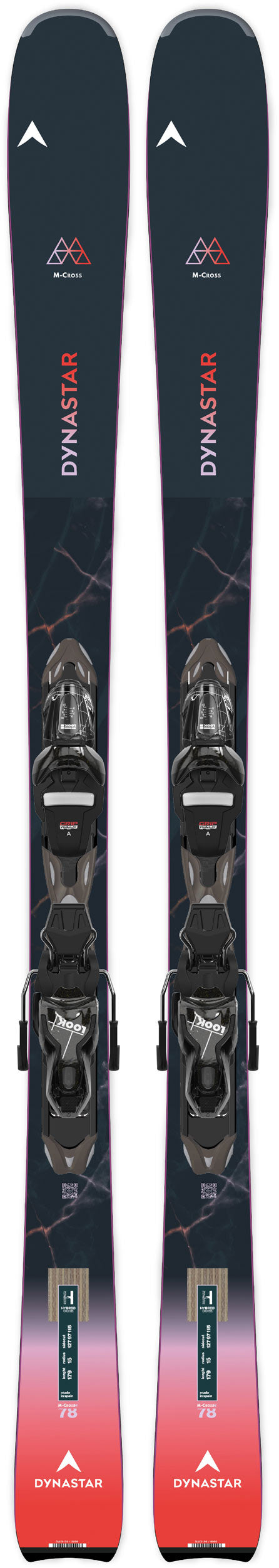 Dynastar M-Cross W 78 Ski + Xpress W 10 Ski Binding - Womens