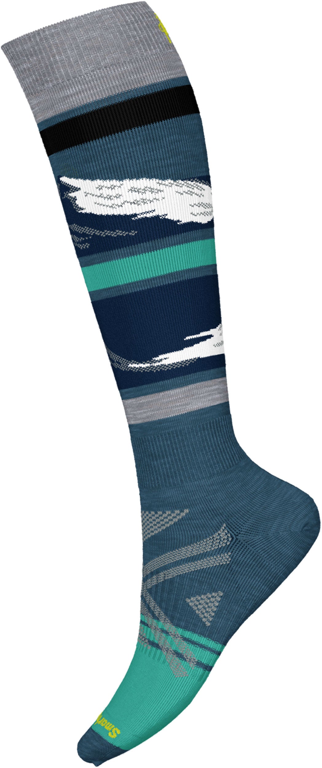 Smartwool Ski Full Cushion Midnight Ski Pattern Ski Socks