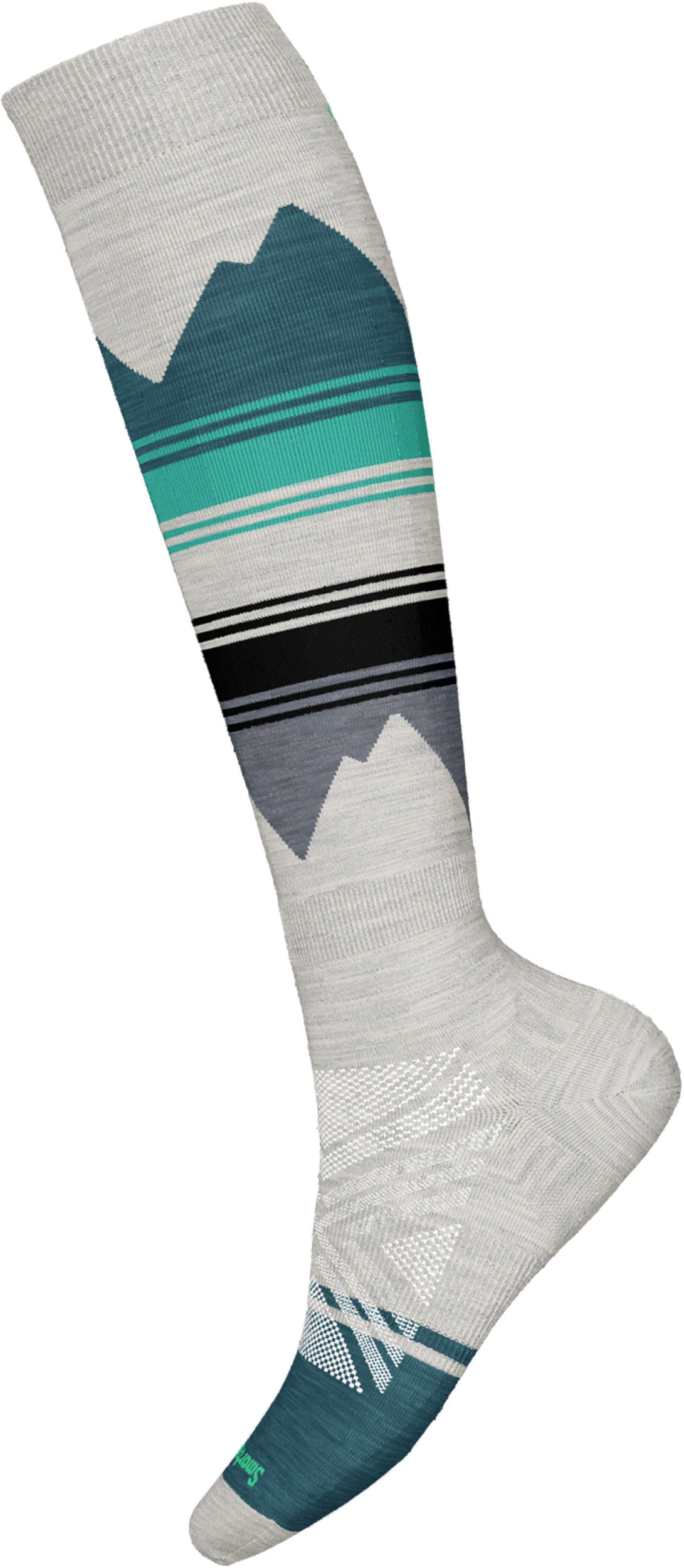 Smartwool Ski Targeted Cushion OTC Ski Sock Pattern - Womens