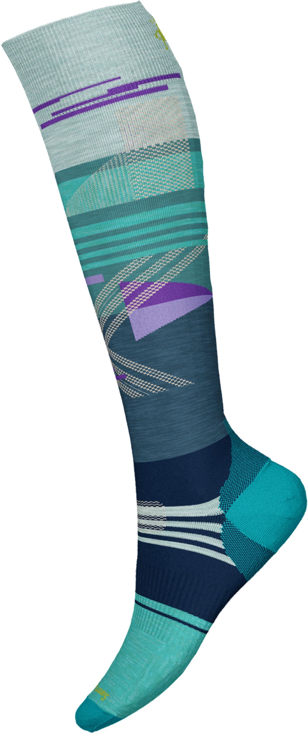 Smartwool Snowboard Targeted Cushion Broken Lines Pattern OTC 2024