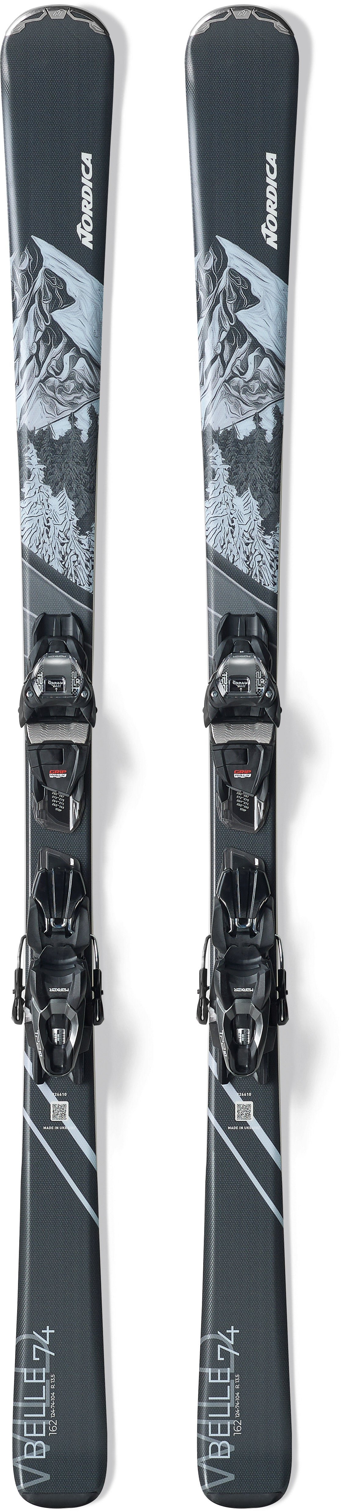 Nordica Wild Belle 74 Ski + TP2 Compact 10 Ski Binding