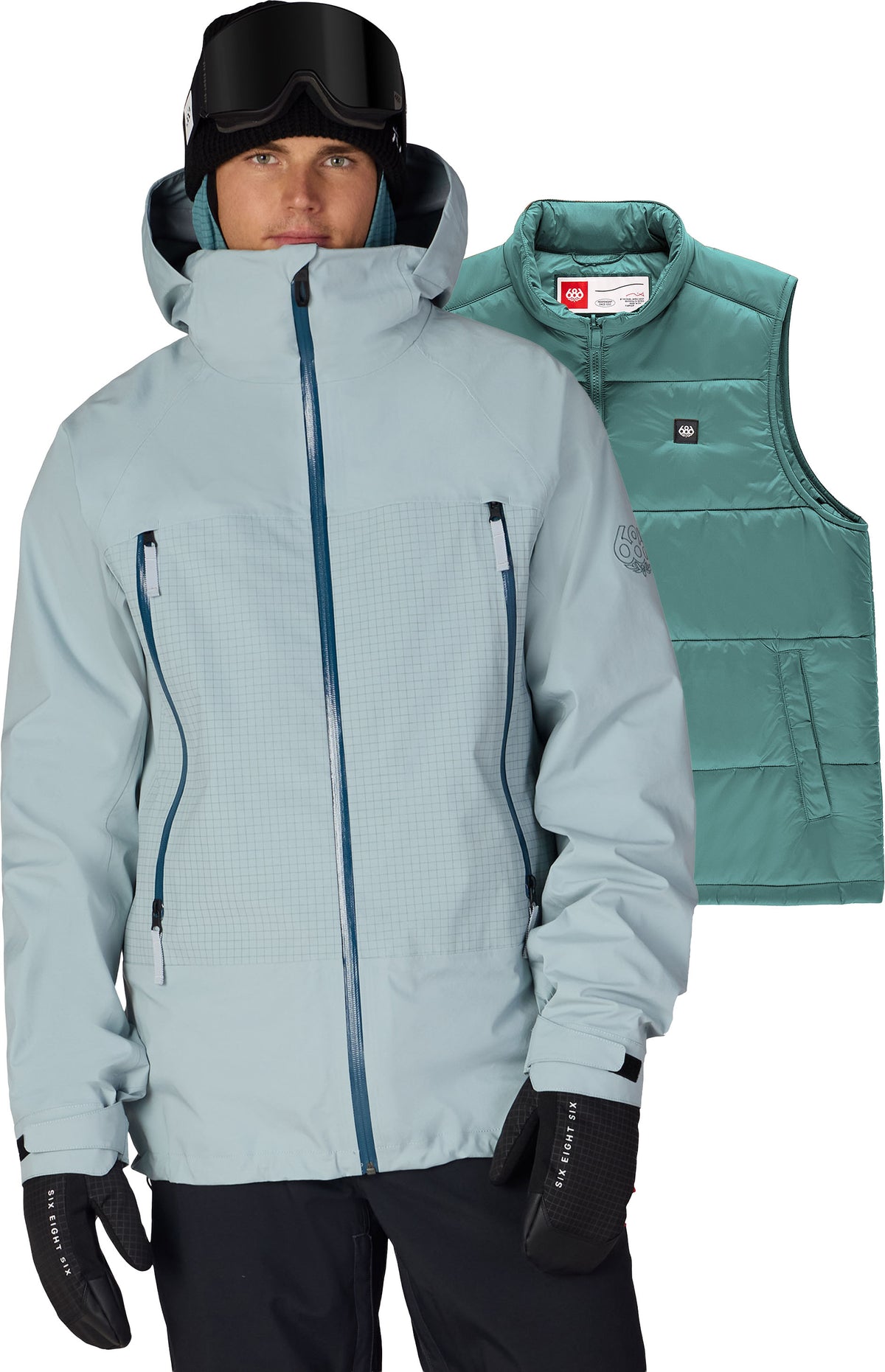 686 Mens Smarty 3-In-1 Rodeo 3L Jacket