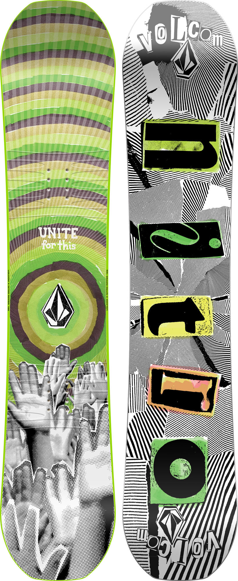 Nitro Ripper x Volcom Snowboard - Kids 2023