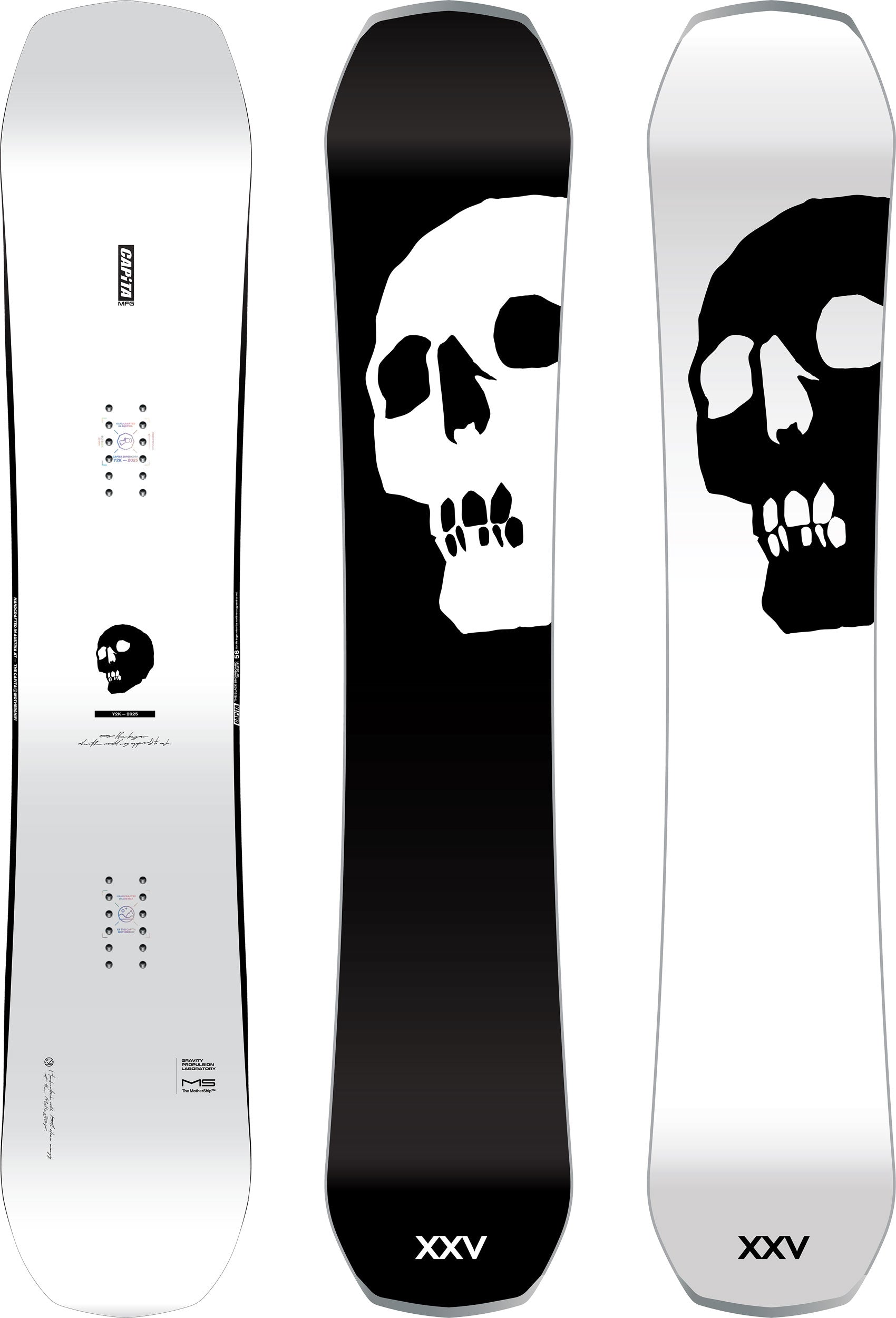 Capita Black Snowboard of Death Snowboard
