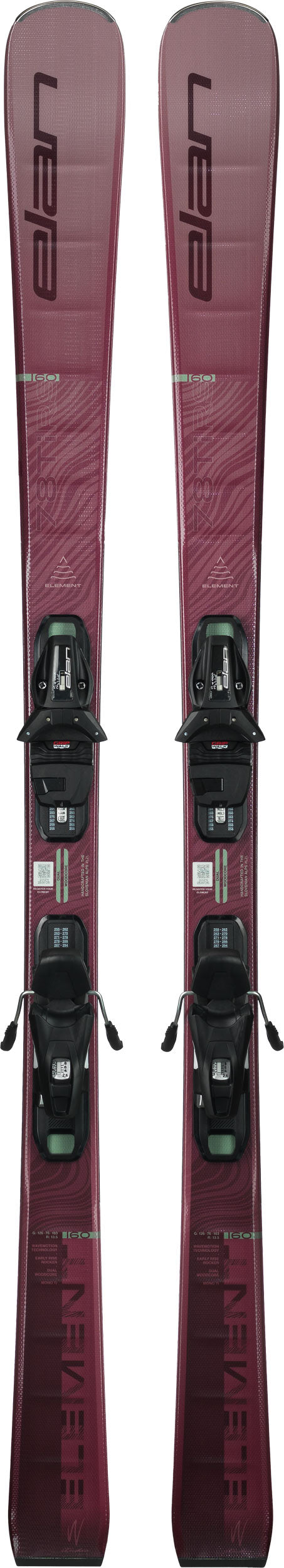 Elan Element 78 RS TI W Ski + EL 9.0 GW Ski Binding