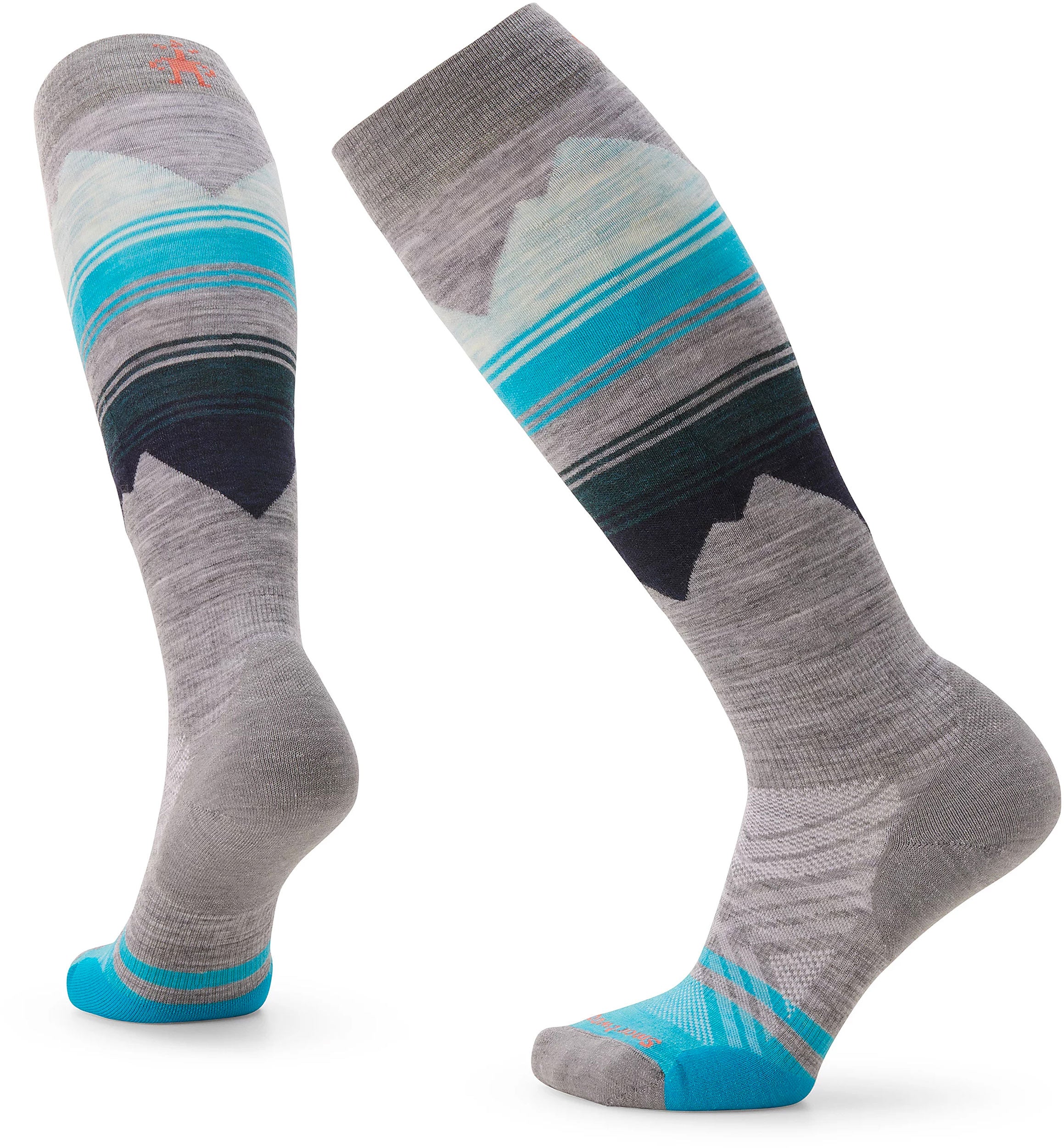 Smartwool Ski Targeted Cushion OTC Ski Sock Pattern - Womens
