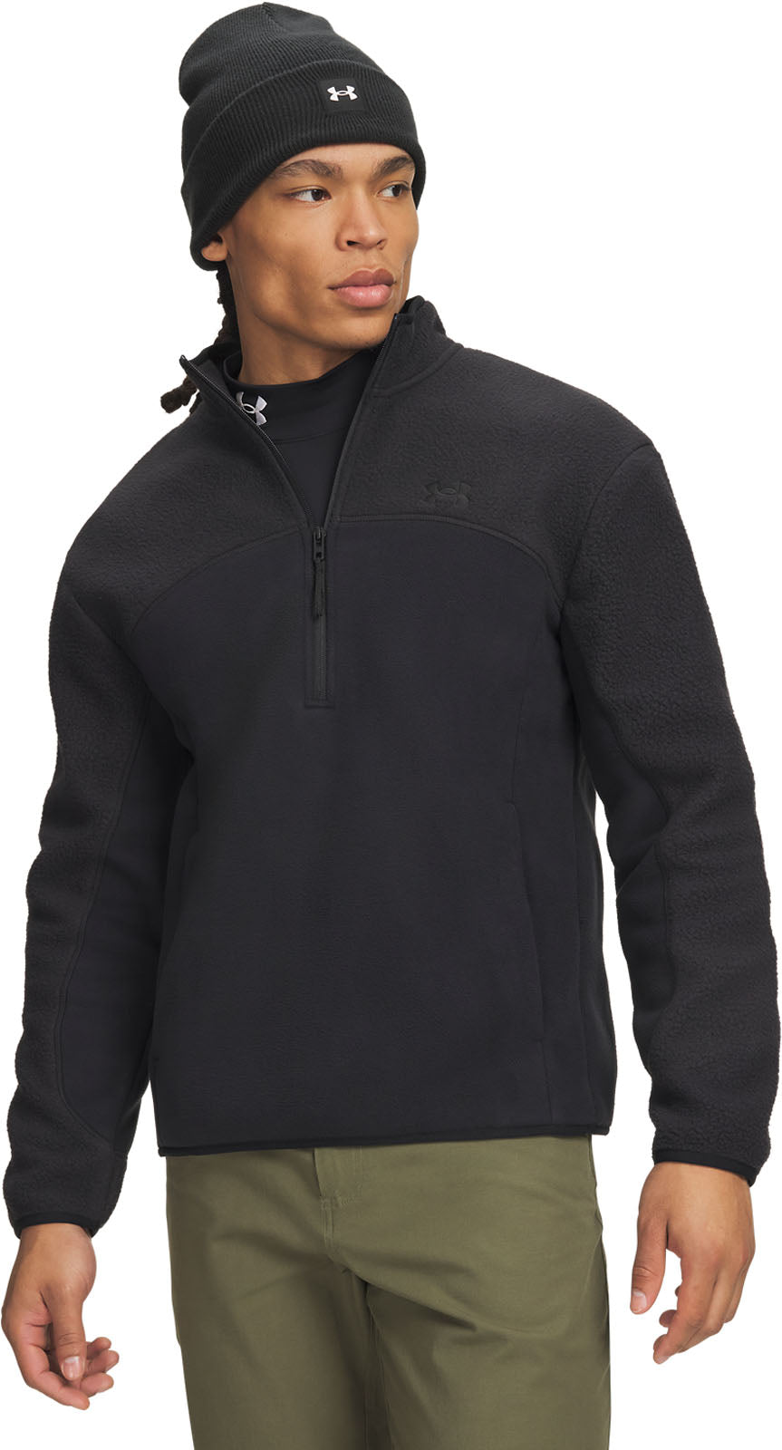Under Armour ColdGear Infrared Basecamp Fleece - Mens 1/2 Zip