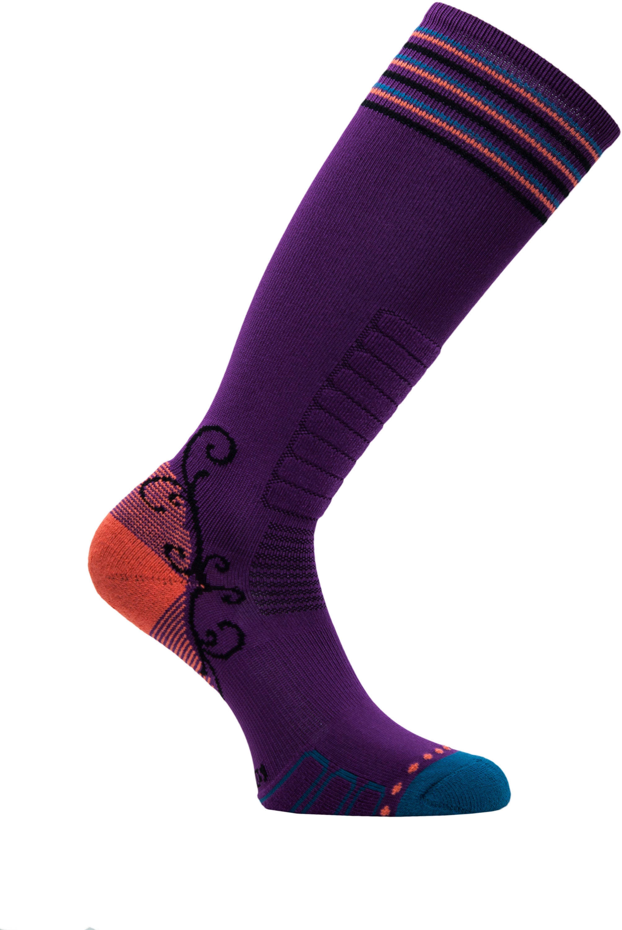 Eurosock Sweet Silver Ski Over The Calf Ski Sock 2020