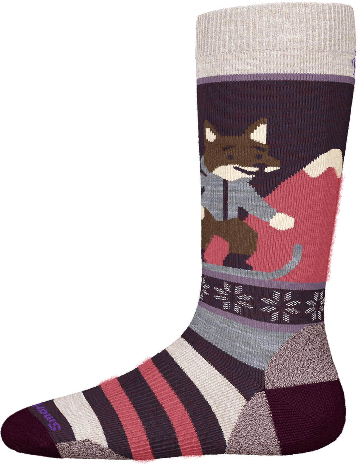 Smartwool Wintersport Full Cushion Fox Glade OTC Sock - Kids