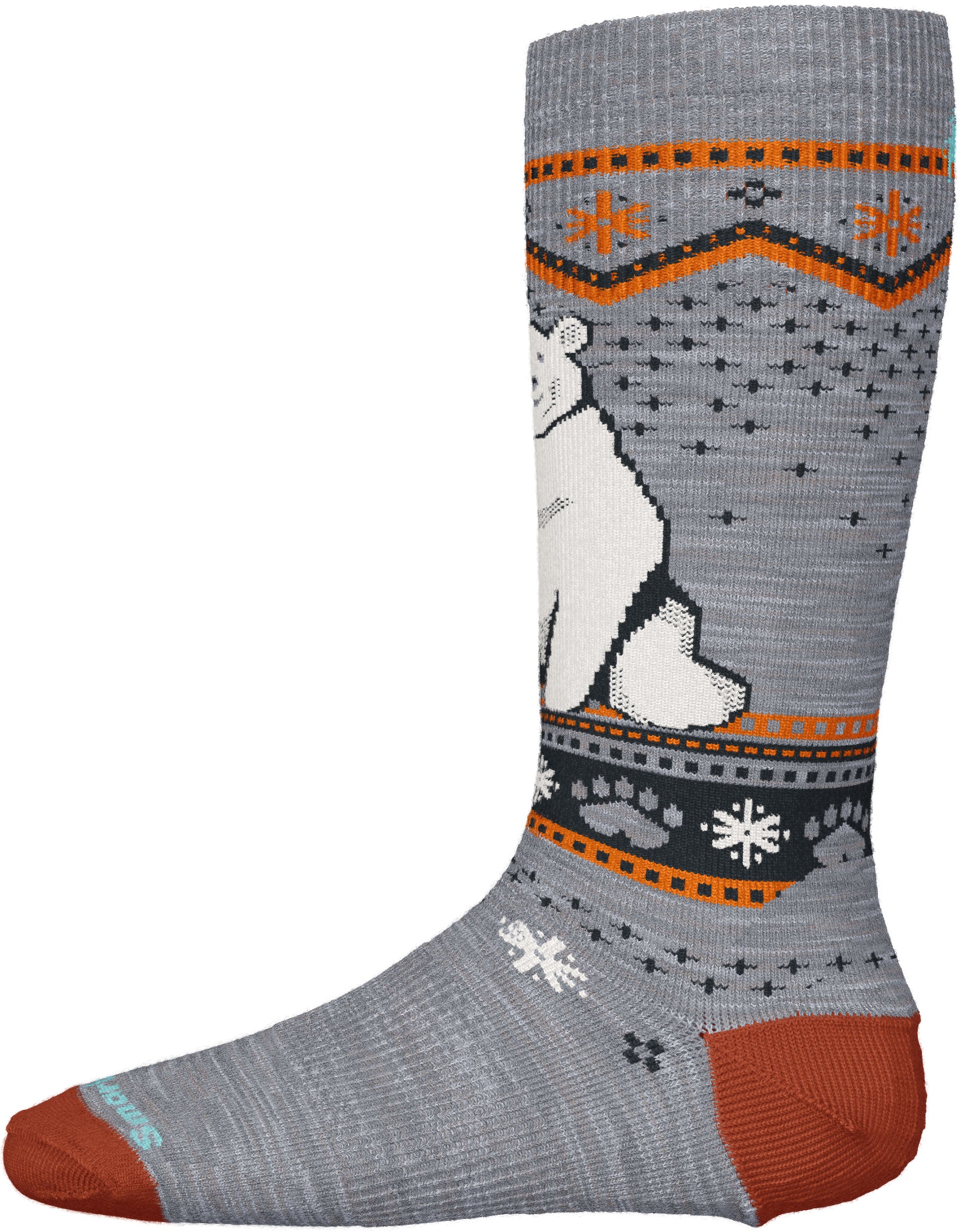 Smartwool Wintersport Full Cushion Polar Bear Ski Sock