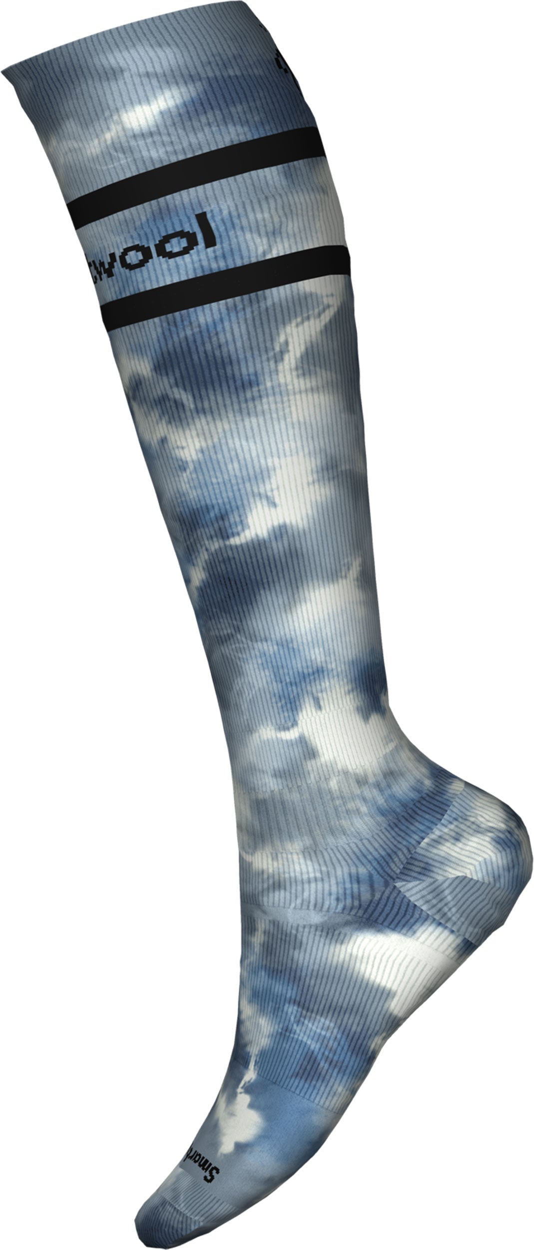Smartwool Ski Full Cushion Groovy Tie Dye Print Ski Socks
