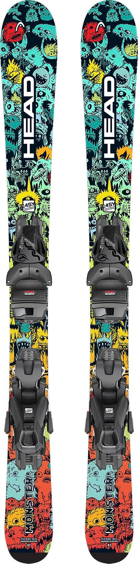 Head Monster Easy Ski + JRS 4.5 GW Ski Binding