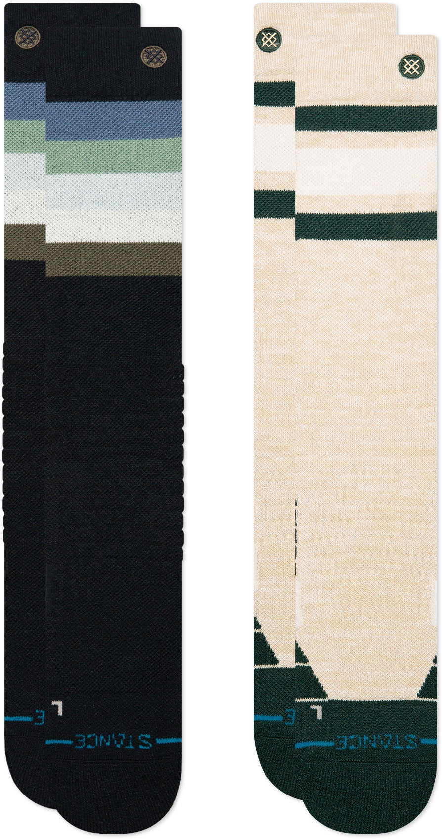 Stance Maliboo Mid Wool Snow Sock 2 Pack