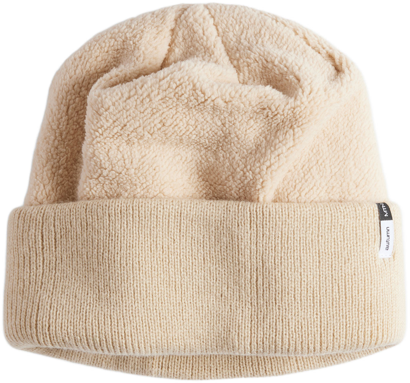 Autumn Reverse Fleece Beanie