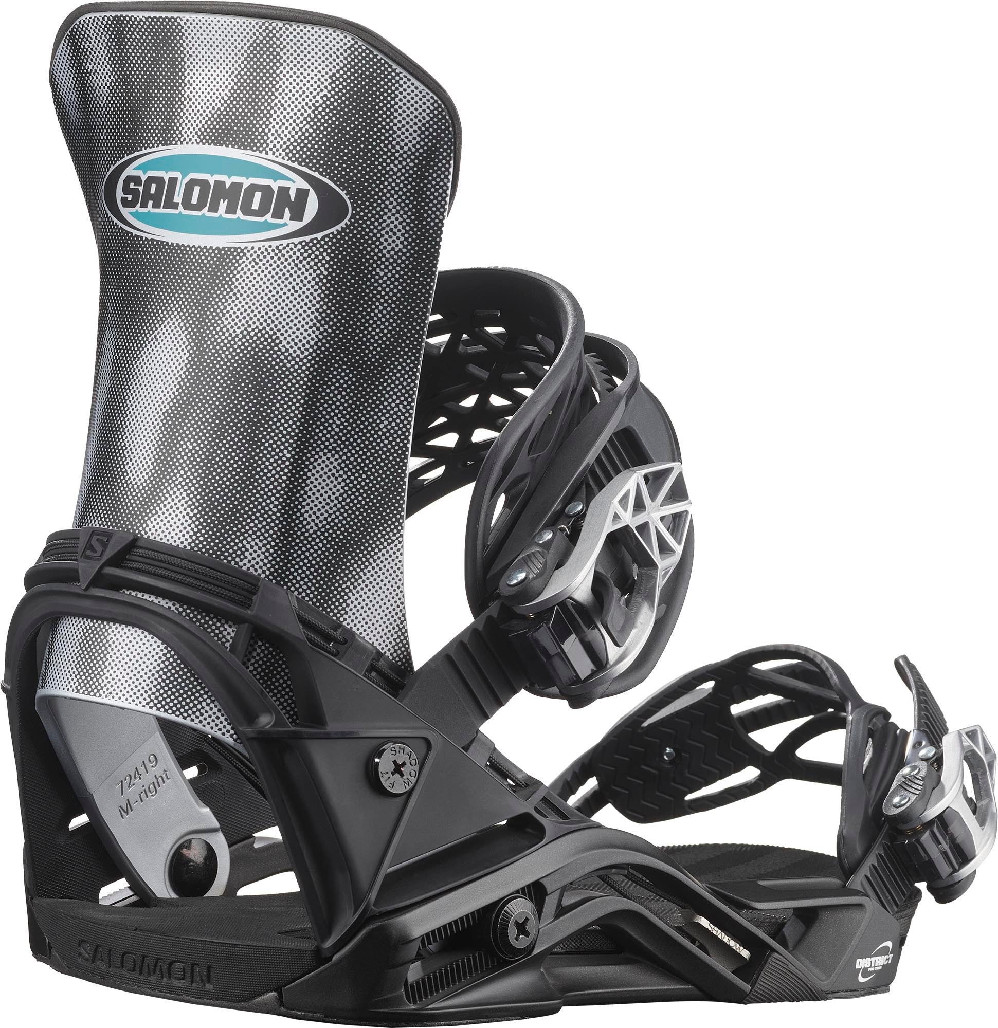 Salomon District Pro Team Snowboard Binding 2025