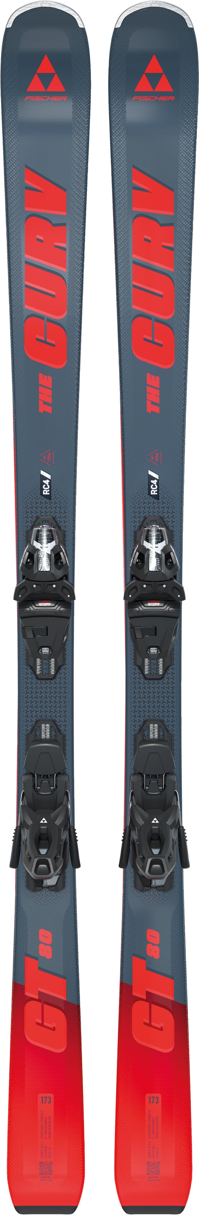 Fischer The Curv GT 80 Ski + RSW 11 GW Ski Binding - Mens