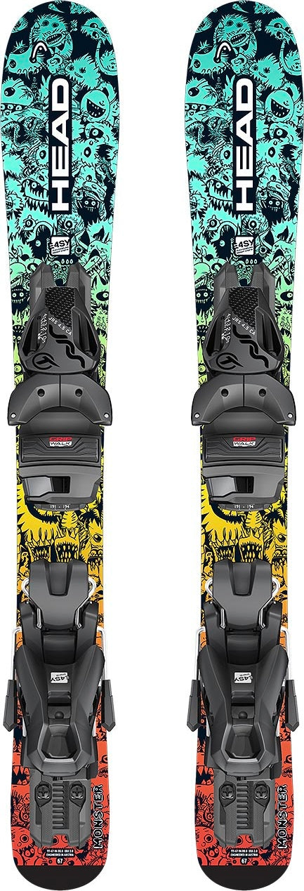 Head Monster Easy Ski + JRS 4.5 GW Ski Binding