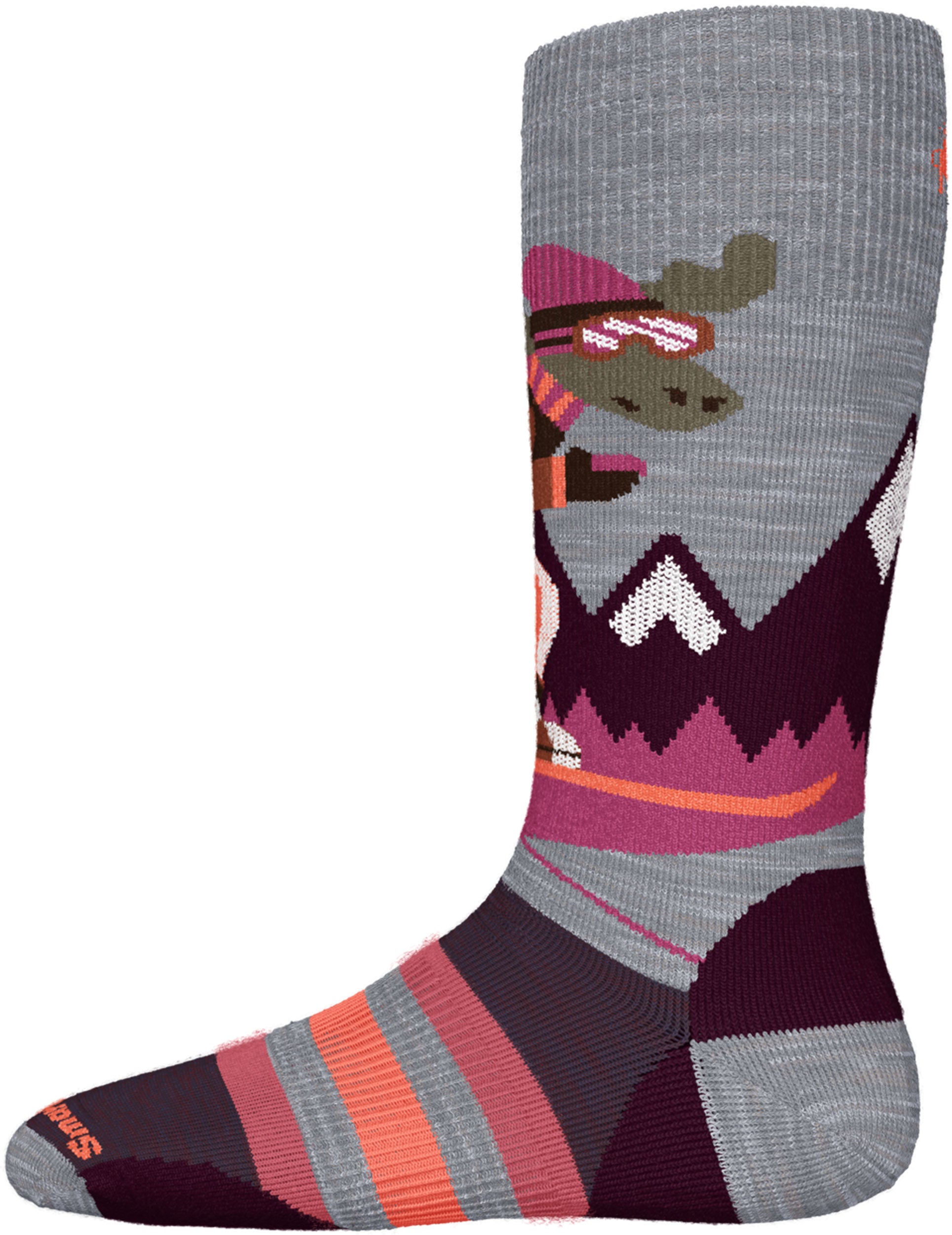 Smartwool Wintersport Full Cushion Mountain Moose OTC Sock - Kids